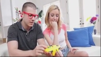 She Can't Believe He'd Rather Run With The Boys Than Give Her Nice Big Tits Some Love, So She Dumps His Ass And Turns Her Attention To The Neighbor, Ryan, Who's Doing Some Work Around The Property For The Landlord